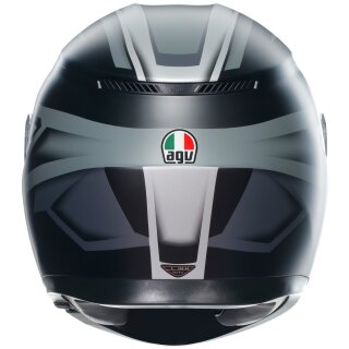 AGV K3 Integralhelm compound matt schwarz / grau