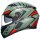 AGV K3 Full Face Helmet decept matt black / green / red
