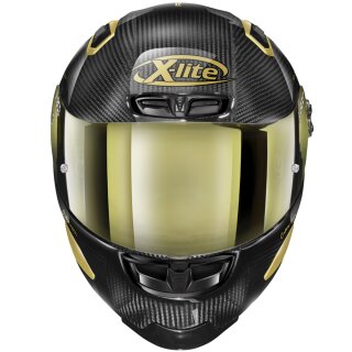 X-Lite X-803 RS Ultra Carbon Hot Lap Carbon / Gold Full Face Helmet S