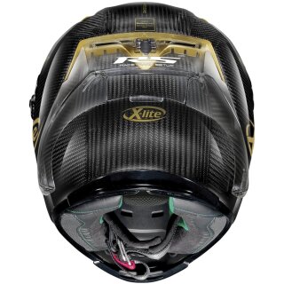 X-Lite X-803 RS Ultra Carbon Hot Lap Carbon / Gold Full Face Helmet S