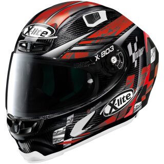 X-Lite X-803 RS Ultra Carbon MotoGP Carbon / Red Full...