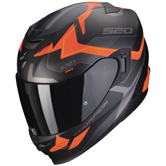 Scorpion Exo-520 Evo Air Elan Matt-Schwarz / Orange S