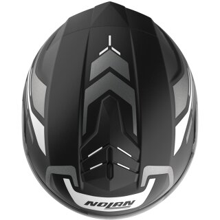 Nolan N80-8 Ally N-Comb Flat Black / White Full Face Helmet XS