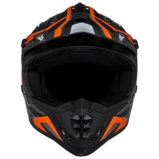 iXS 363 2.0 motocross helmet matt black / orange / anthracite S