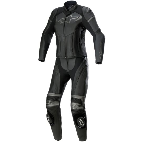 Alpinestars Stella GP Plus 2 Piece Womens Leather Suit black / metallic gray 42