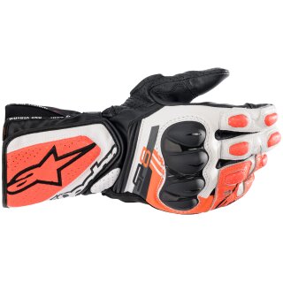 Alpinestars SP-8 V3 glove black / white / red fluo