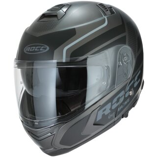 Rocc 981 Flip-up helmet matt black / red M
