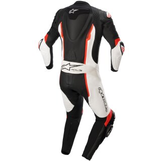 Alpinestars Missile V2 1pc Leather Suit Tech Air black / white / red-fluo 52