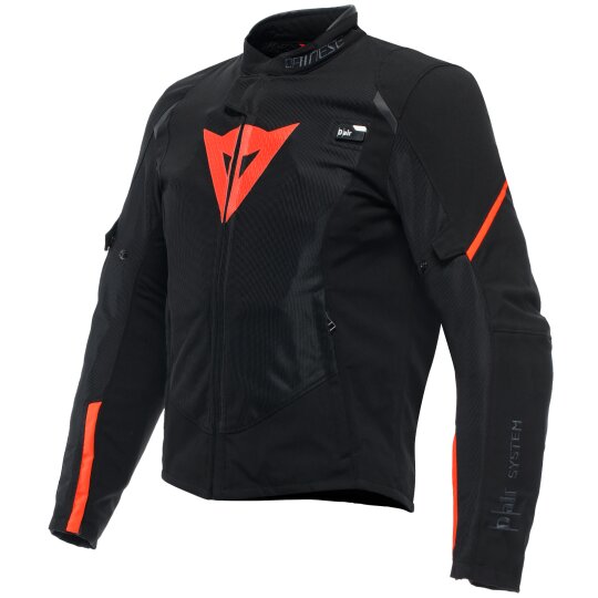 Dainese Smart Jacket LS Sport schwarz / fluo-rot