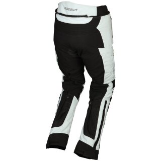 Modeka Pantalones de motocicleta Khao Air negro L-M