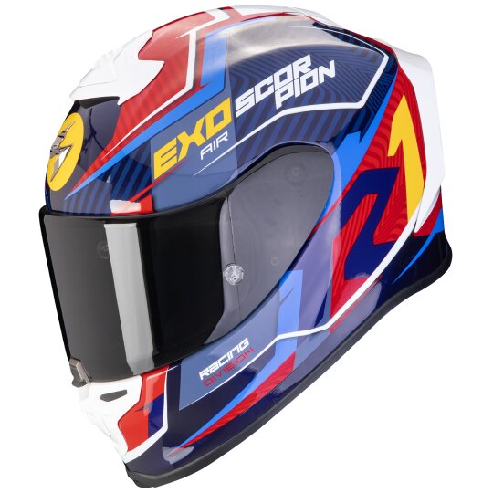 Scorpion Exo-R1 Evo Air Coup Blue / Red / Yellow