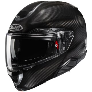HJC RPHA 91 Carbon Solid Black Flip Up Helmet