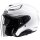 HJC F31 Solid white jet helmet