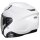 HJC F31 Solid white jet helmet