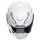 HJC F31 Solid white jet helmet