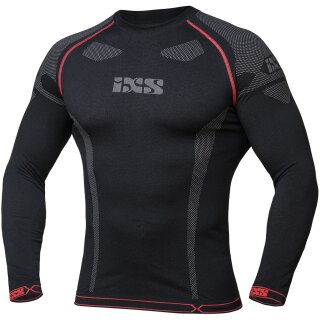 iXS Underwear Shirt 365 Camisa funcional de manga larga negro / gris