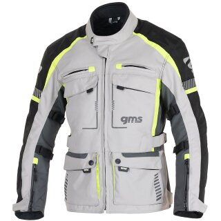 gms Everest 3en1 chaqueta touring gris / negro / amarillo hombre