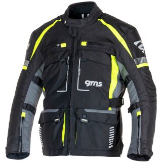 gms Everest 3in1 Tour Jacket black / anthracite / yellow men 3XL