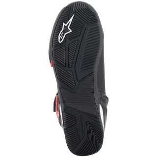 Alpinestars Superfaster Motorcycle Shoes black / bright red / white 40