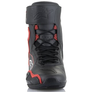 Alpinestars Superfaster Motorcycle Shoes black / bright red / white 45