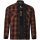 Bores Lumberjack Jacken-Hemd orange / schwarz Herren