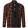 Bores Lumberjack Jacket-Shirt naranja / negro para Hombres XL
