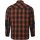 Bores Men´s Lumberjack Jacket-Shirt orange / black XL