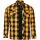 Bores Lumberjack Jacken-Hemd Basic schwarz / gelb Herren