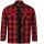 Bores Lumberjack Jacken-Hemd Basic rot / schwarz Herren S