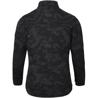 Bores Ladies Militaryjack Jacket-Shirt camouflage black 2XL