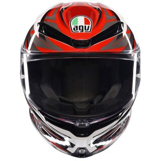 AGV K6 S Full Face Helmet Enhance matt grey / yellow fluo M