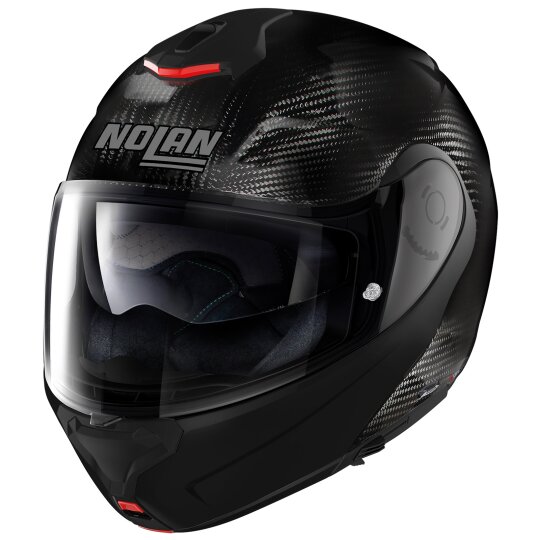 Nolan X-1005 Ultra Carbon Dyad N-Com matt carbon flip-up helmet M