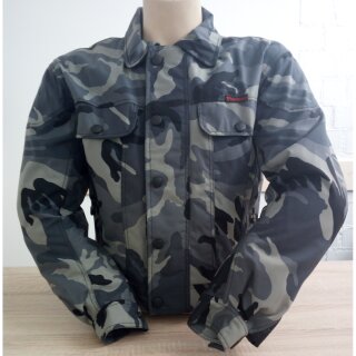 Modeka Detroit Jacket camouflage grey