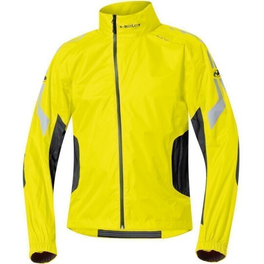 Held Wet Tour rain jacket black / neon yellow
