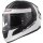 LS2 FF320 Stream Lunar full-face helmet black / white