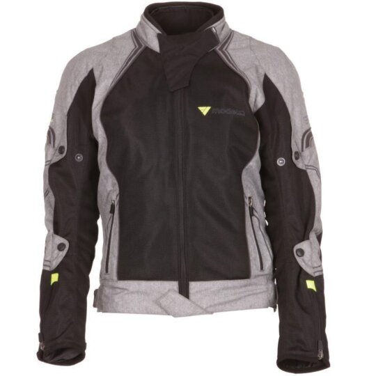 Modeka Breeze chaqueta textil negro / gris para Mujer