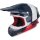 Scott 350 Pro Track Casco Cross azul / rojo