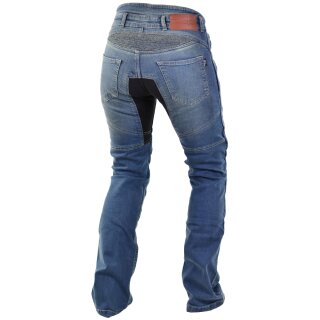 Trilobite Parado Motorrad-Jeans Damen blau lang