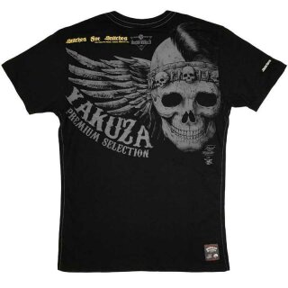 Yakuza Premium Hombres Camiseta 2407 negro XXL