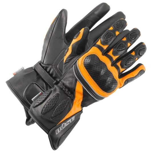 Büse Pit Lane glove black / orange, men