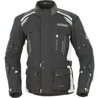 Büse Highland textile jacket black / grey men 8XL