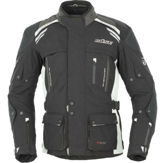 Büse Highland textile jacket black / grey men 98