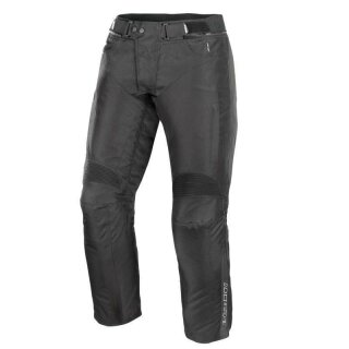 B&uuml;se LAGO II textile pants black, men 29 short