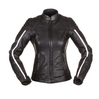 Modeka Alva Lady leather jacket black / white 42