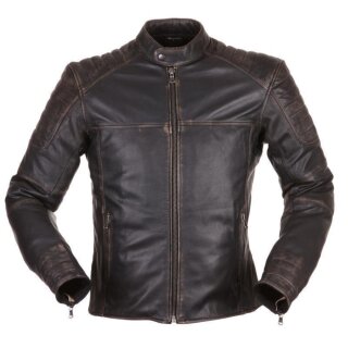Modeka Kaleo Leather Jacket Men brown XL