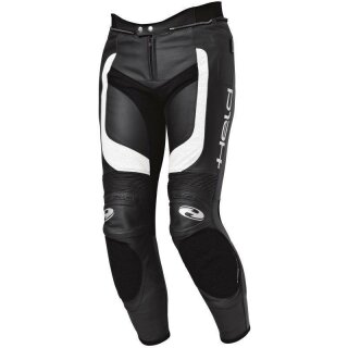 Held Rocket II leather short trousers black / white for...
