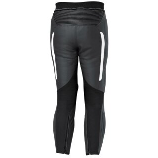 Held Rocket II leather short trousers black / white for...