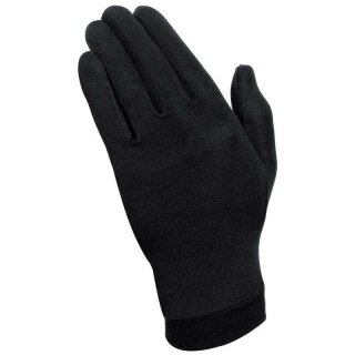 Held under-gloves silk black 7