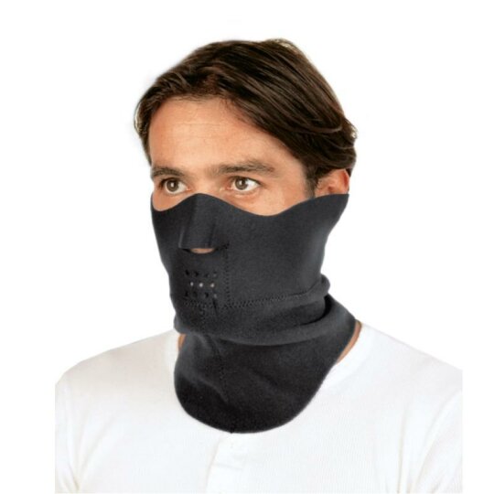 Held neck and face protection neoprene black S