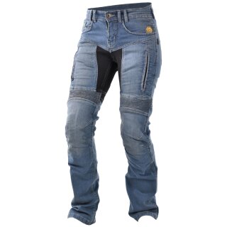 Trilobite PARADO Motorrad-Jeans Damen blau 28/regular